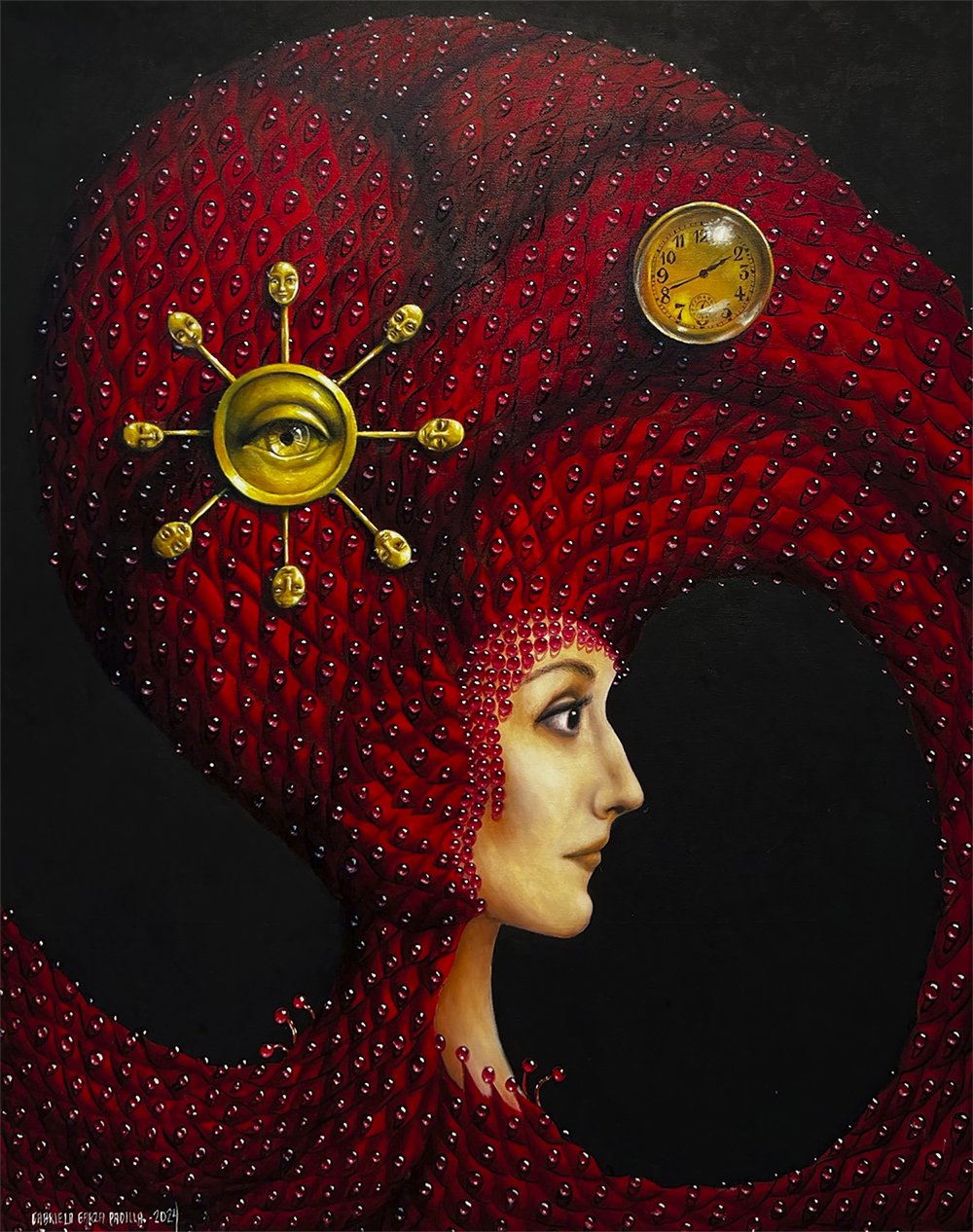 La Memoria 
100 x 080 cms - Óleo s/tela  
 Inquire 