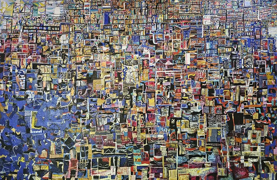 Temprano 
130 x 190 cms - Acrílico s/tela  
 Inquire 