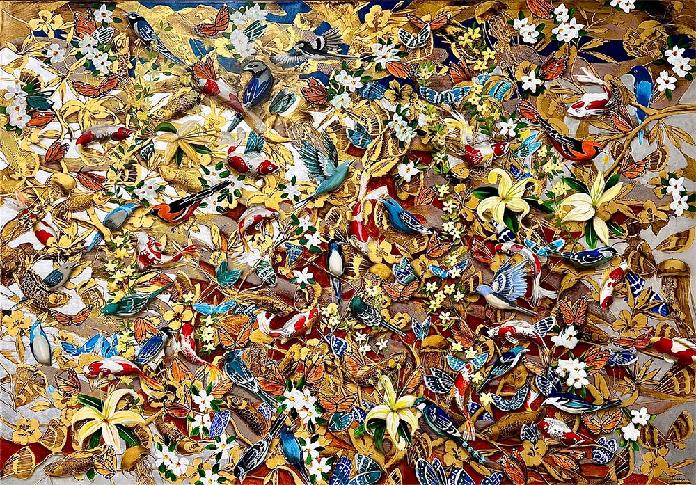 Monte Fuji 
140 x 200 cms - Acrílico s/tela  
 Consultar 