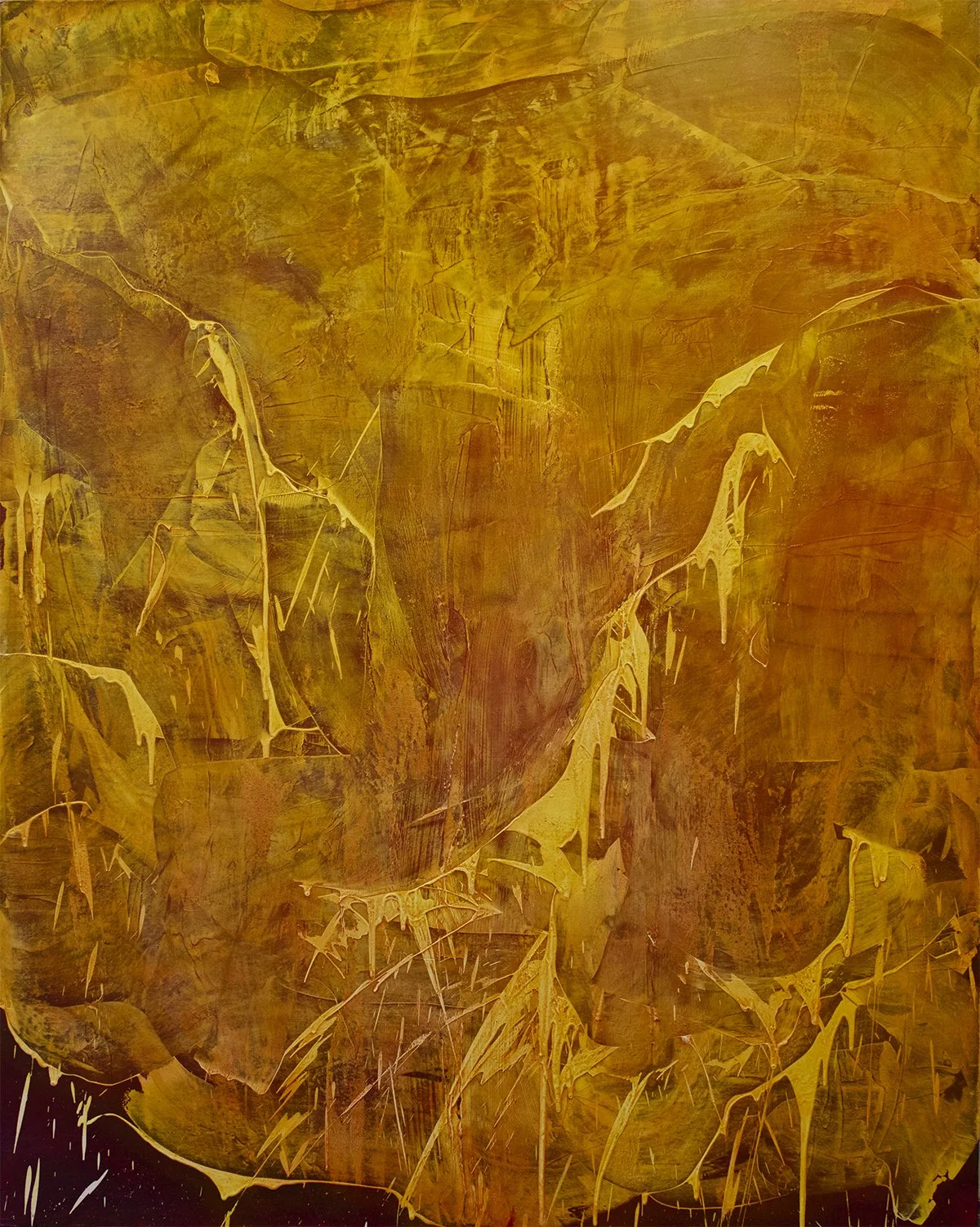 Golden Falls 
122 x 152.4 cm - Oil on canvas  
