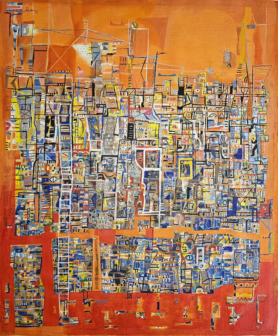 Naranja Dulce 
120 x 100 cms - Acrílico s/tela  
 Inquire 