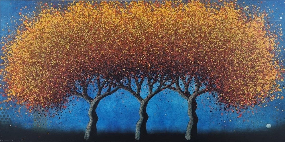 Pasando la Lluvia 
100 x 200 cms - Óleo s/tela  
 Inquire 