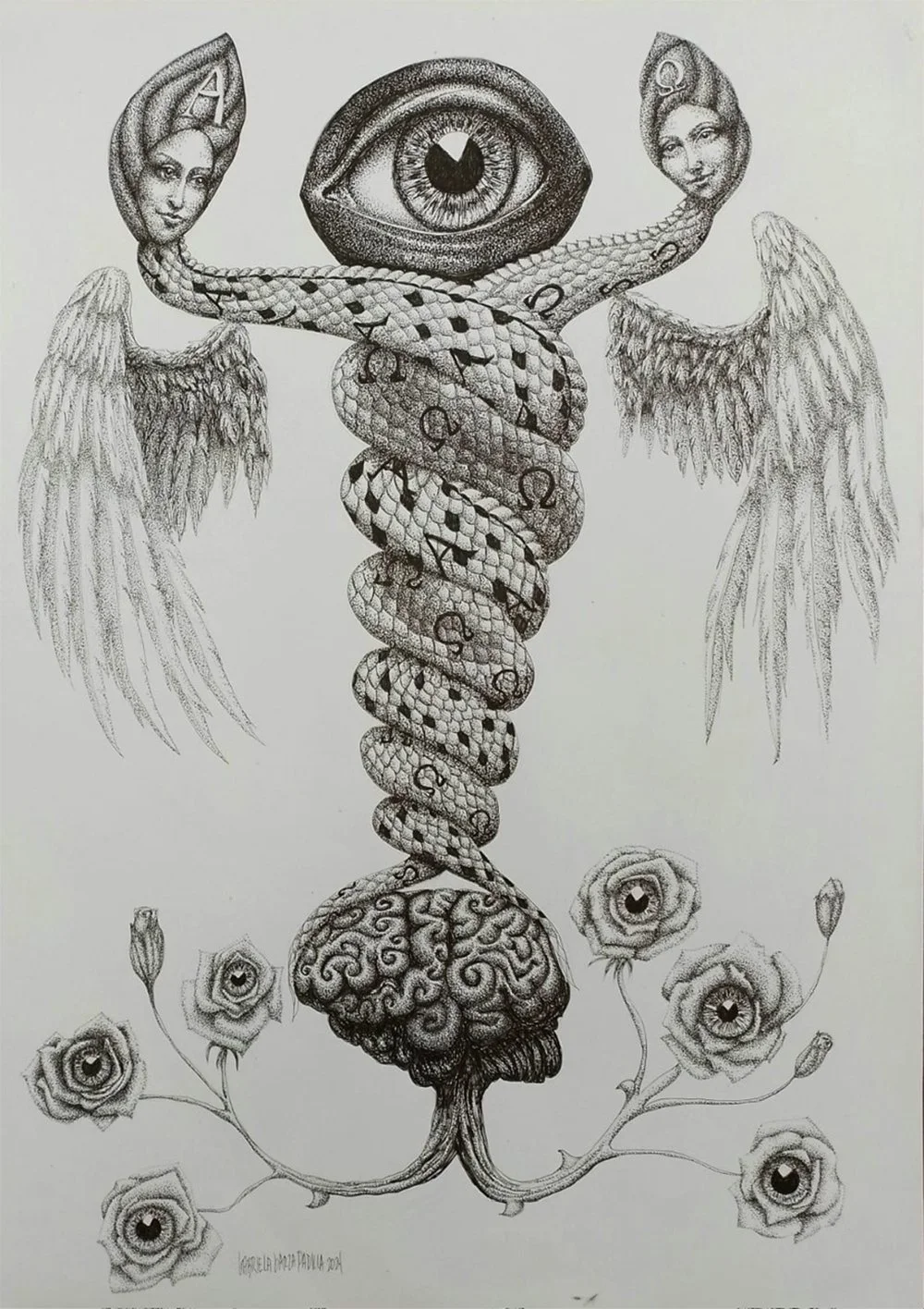 The Garden 
059 x 042 cms - Tinta s/papel  
 Inquire 