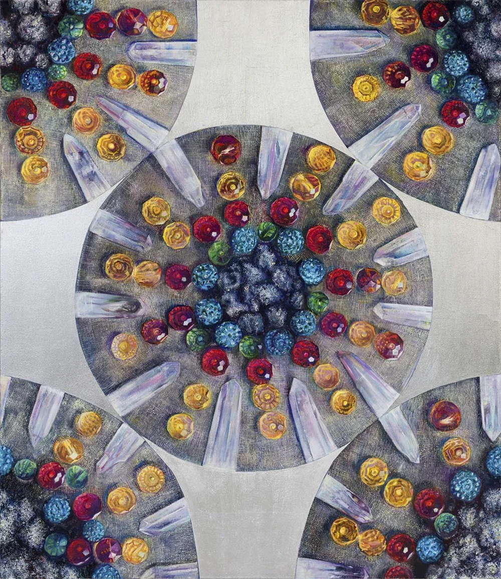 El Tiempo 
110 x 127 cms - Pigmentos, temple, óleo s/tela  
 Inquire 