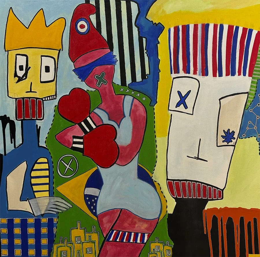 Alma Mater 
100 x 100 cms - Acrílico s/tela  
 Inquire 