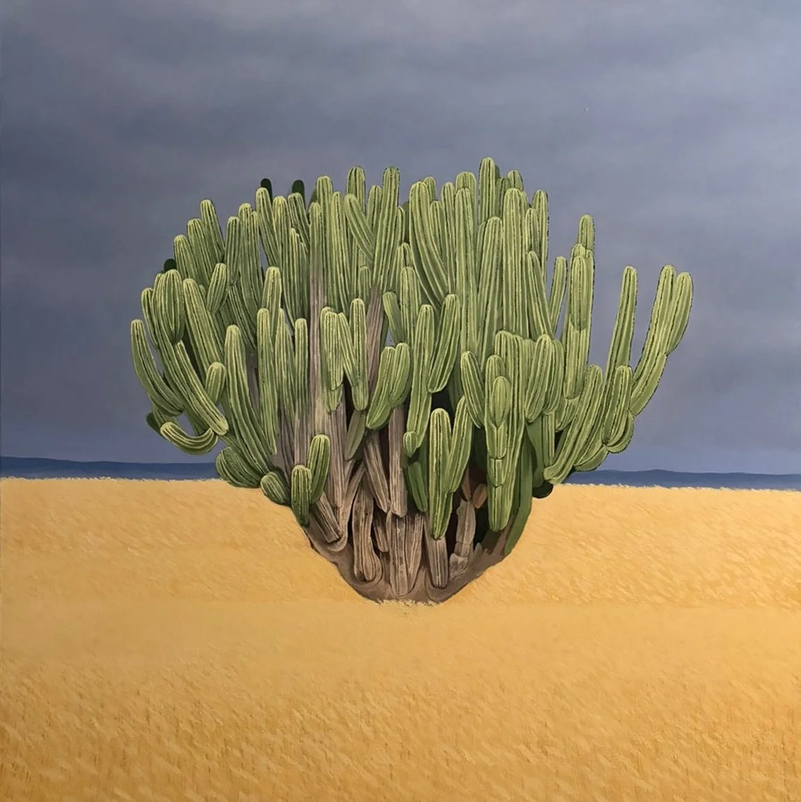 Hacia la cima  
150 x 150 cms- Óleo s/loneta  
 Consultar 