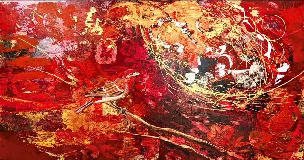 Nido 
070 x 140 cms - Acrílico s/tela  
 Consultar 