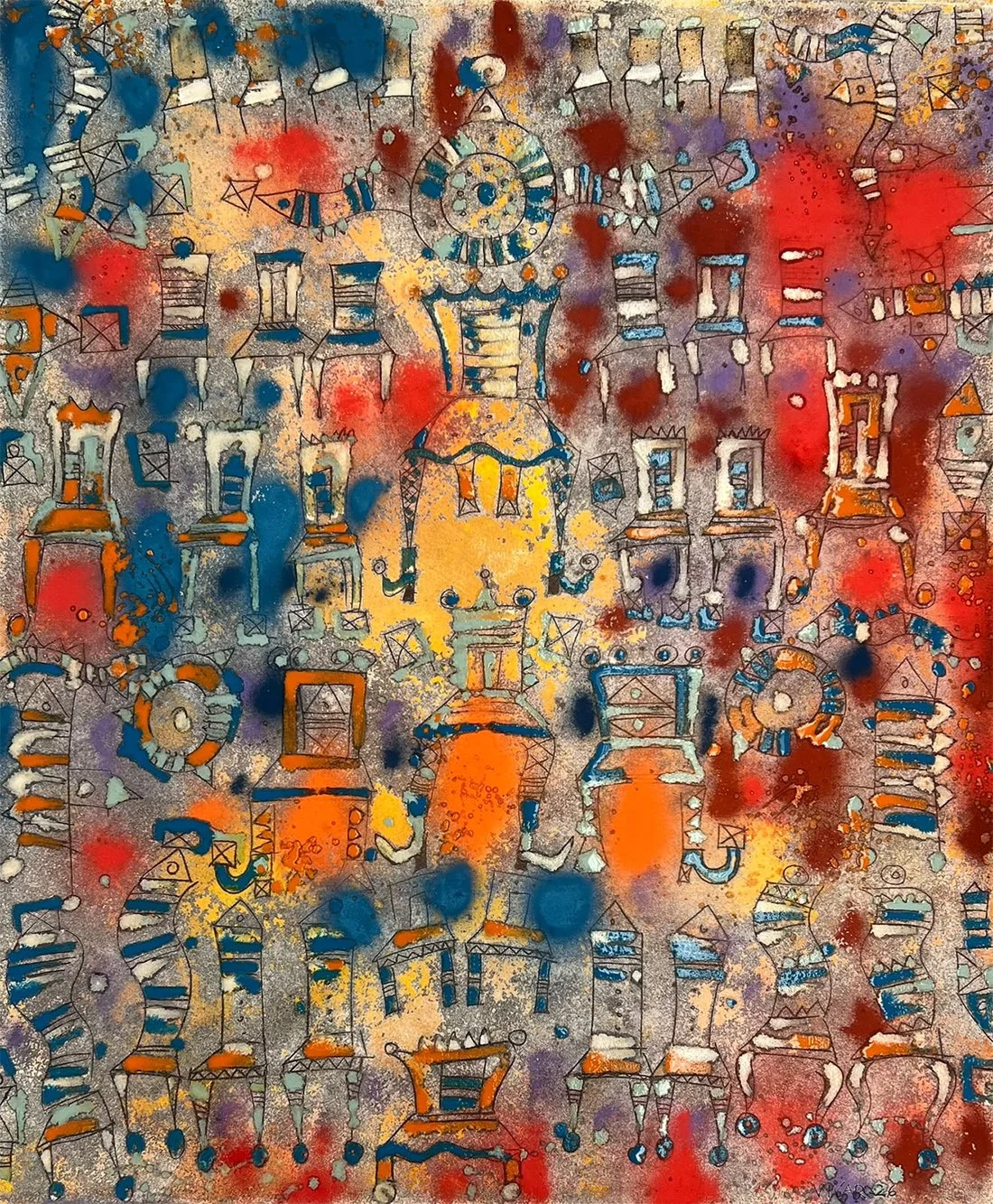 The queen chair 
120 x 100 cms - Mixed on canvas  

 
 Check price and availibity 
 

 
 
Check price and availibity 
 