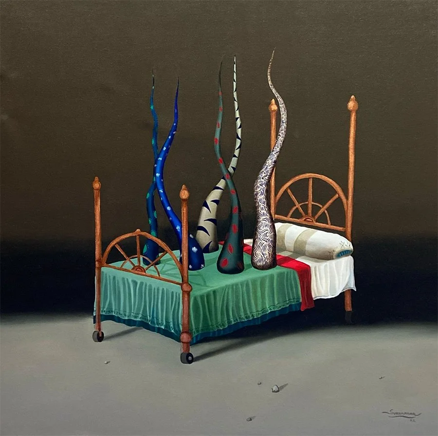 Sin Titulo 
60 x 60 cms - Óleo s/tela  
 Inquire 