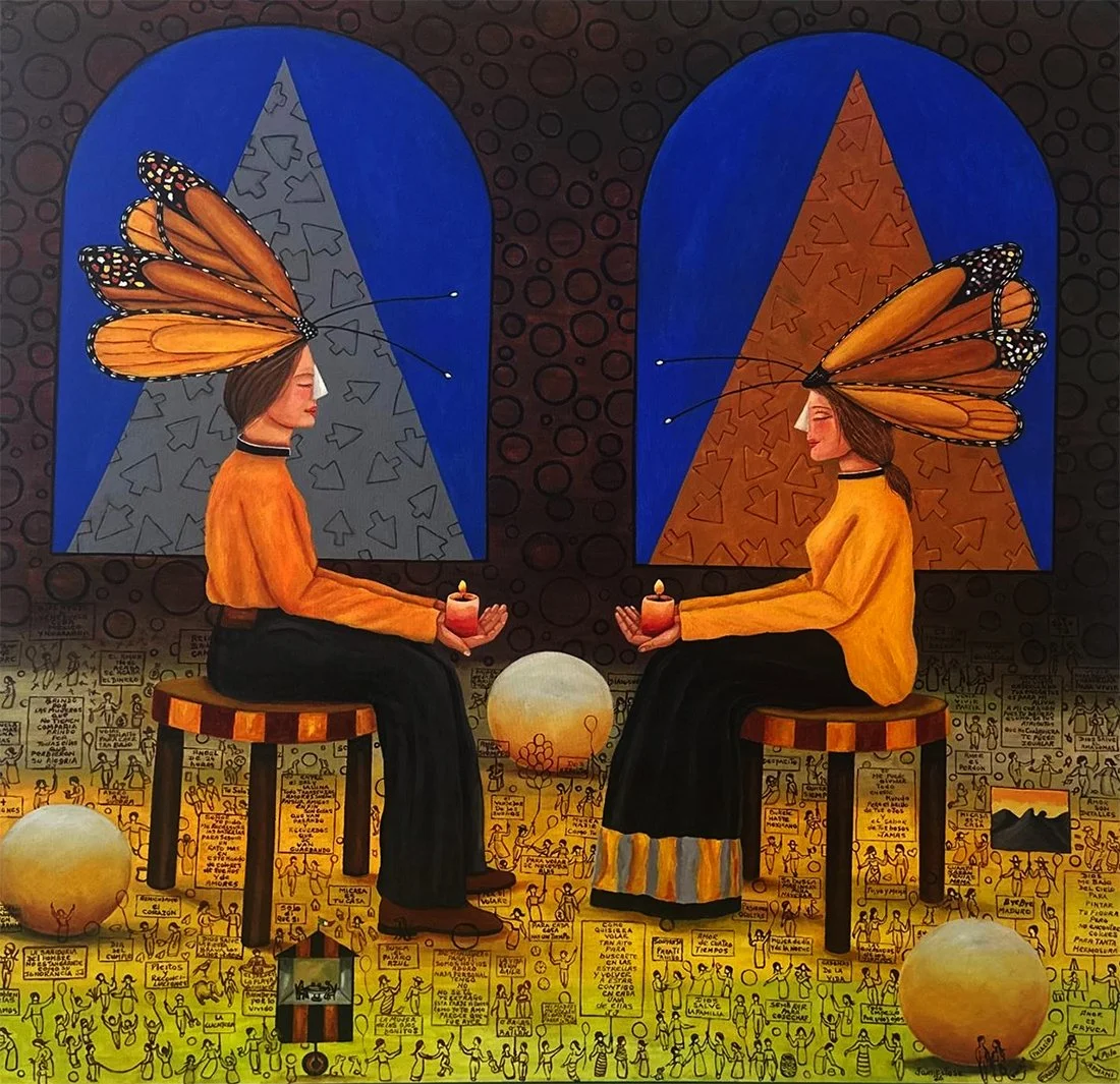 Juntemos nuestros mundos 
150 x 150 cms. Mixta s/tela  
 
 Consultar 

 
   
Consultar Disponibilidad 
