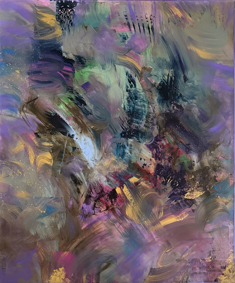 My good place 
119 x 100 cms Mixed on canvas  
 Inquire 