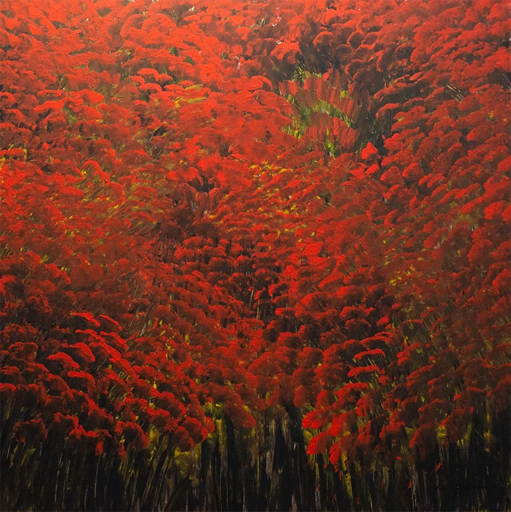 Leyes de la sabiduría  
150 x 150 cms - Acrylic on canvas   
 Inquire 