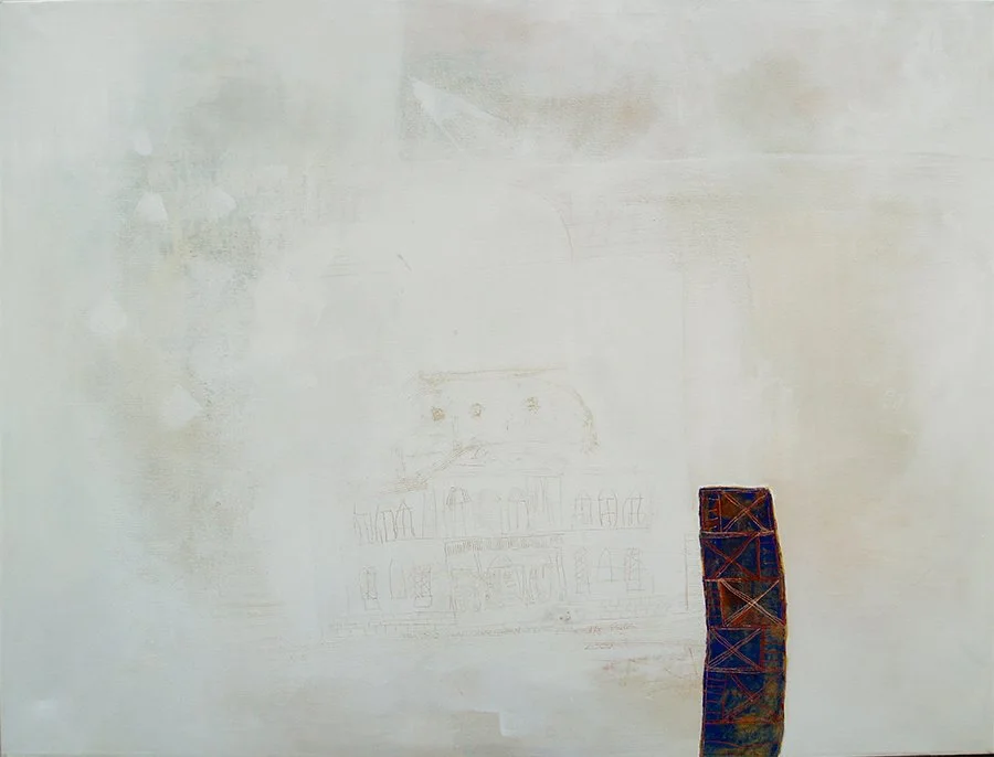 Andamio Azul 
117 x 153 cms - Mixta s/tela  
 Inquire 