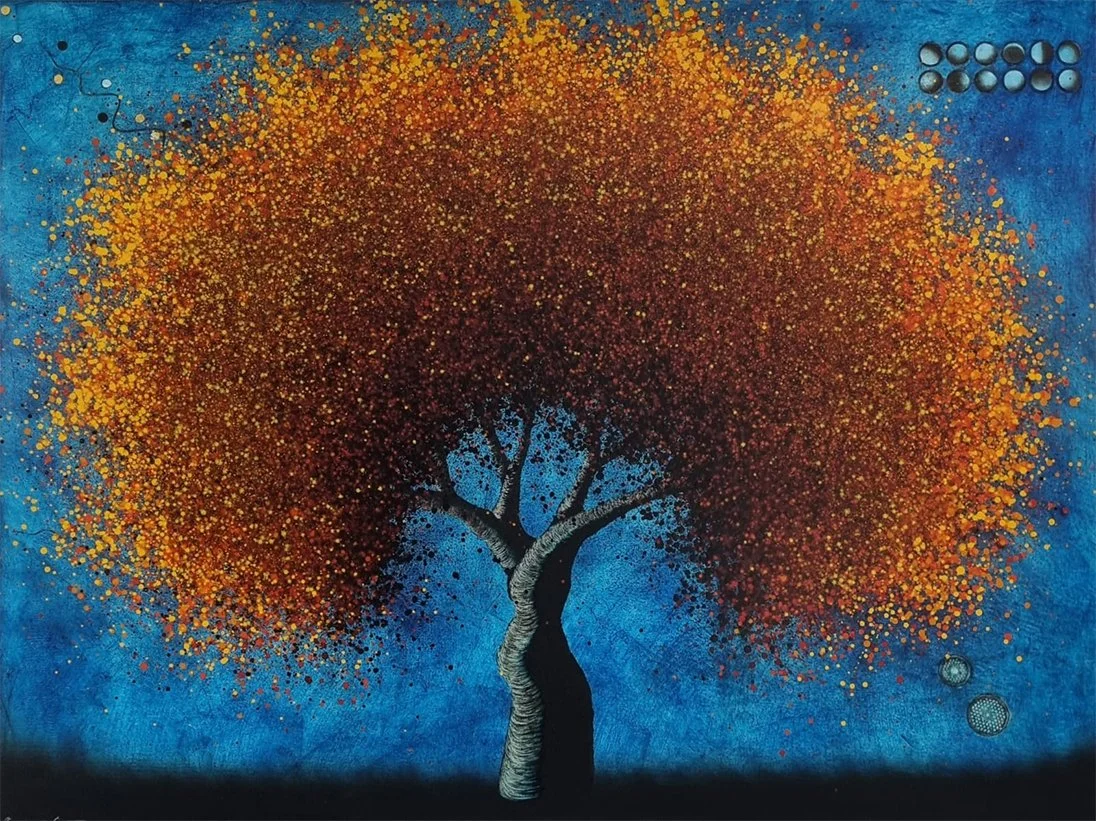 Doce Lunas  
150 x 200 cms - Óleo s/tela  
 Consultar 