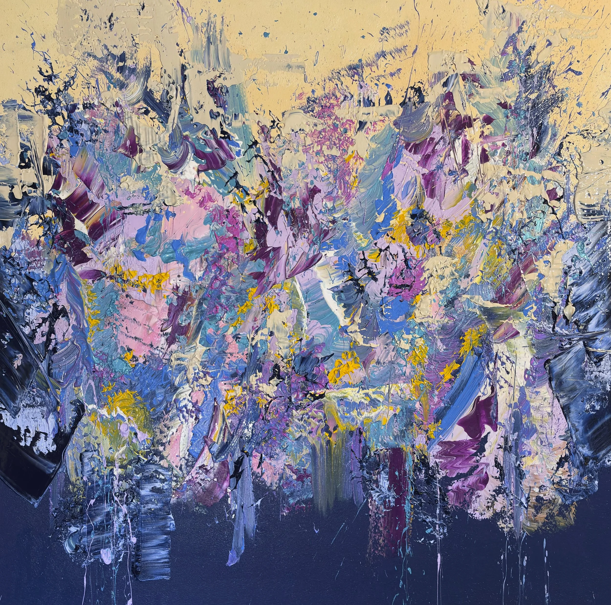 Letting go 
090 x 090  cms Técnica mixta s/tela  
 Consultar 