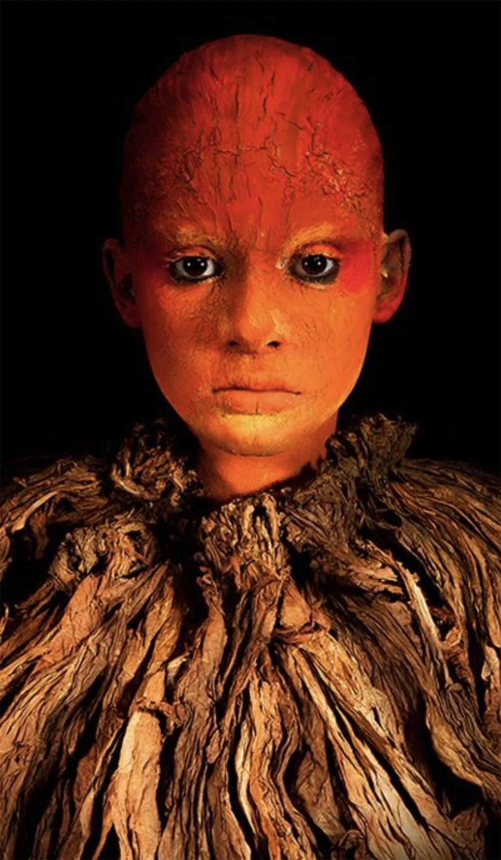 Lava 
191 x 136 cms - authorial photography , organic material applaied directly to the human body  
 Inquire 