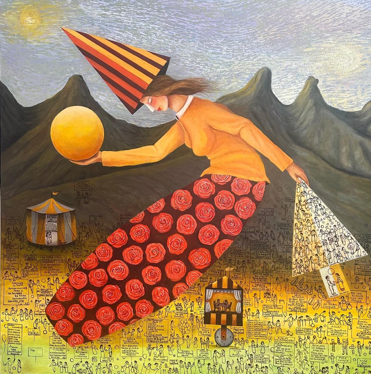 Entre el Sol y a luna 
150 x 150 cms. Mixta s/tela  
  
 Consultar 
 

 
   
Consultar Disponibilidad 
