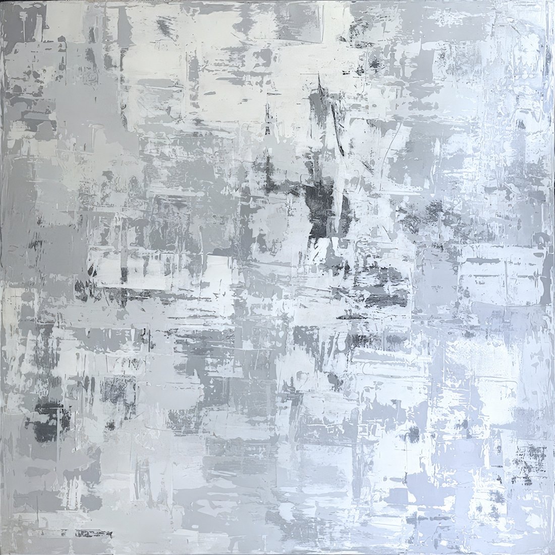 Brouillard 
120 x 120 cms - Acrylic on canvas   
 Inquire 