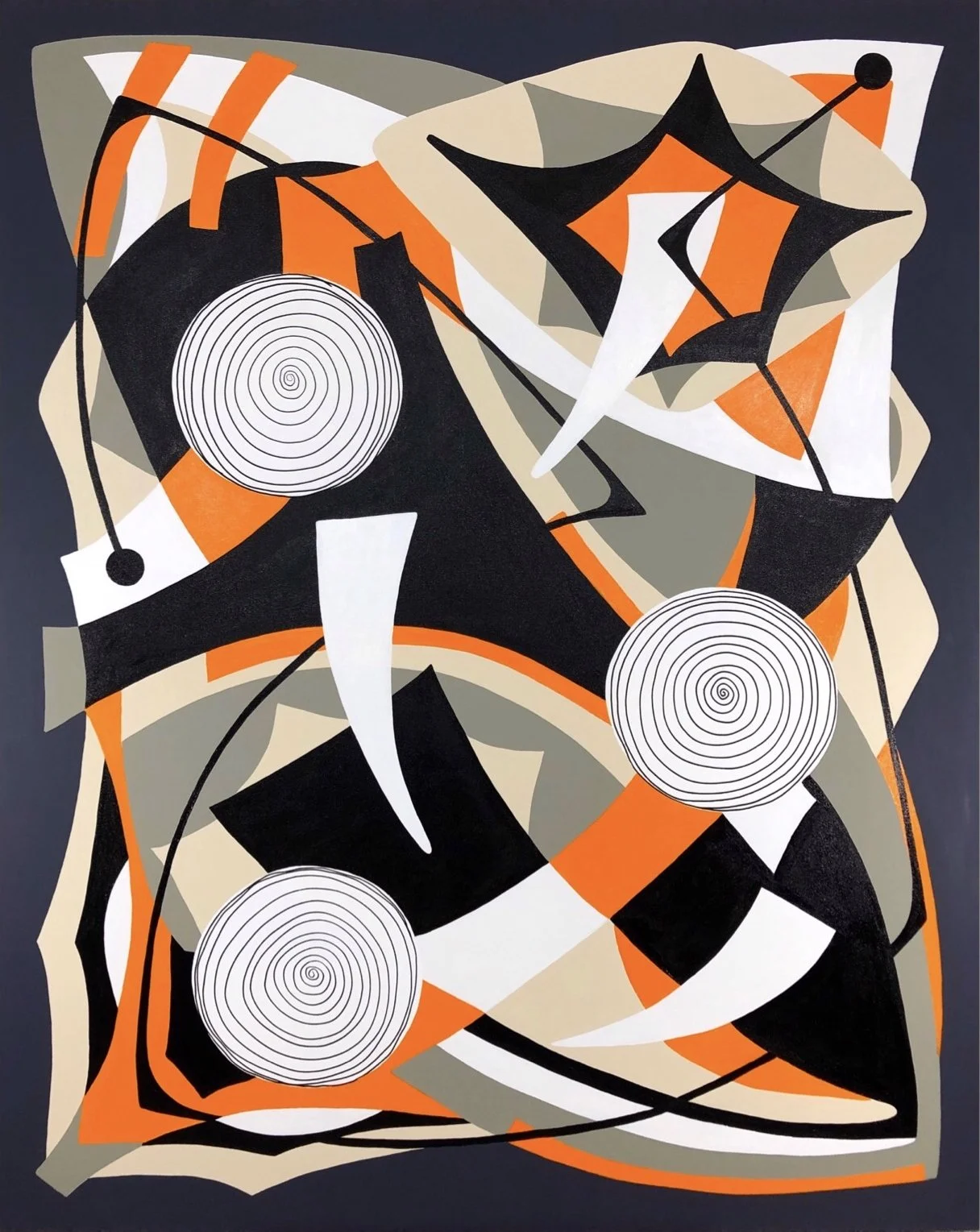 Orange Sapphire 
152 x 122 cms - Acrílico s/tela  
 Consultar 