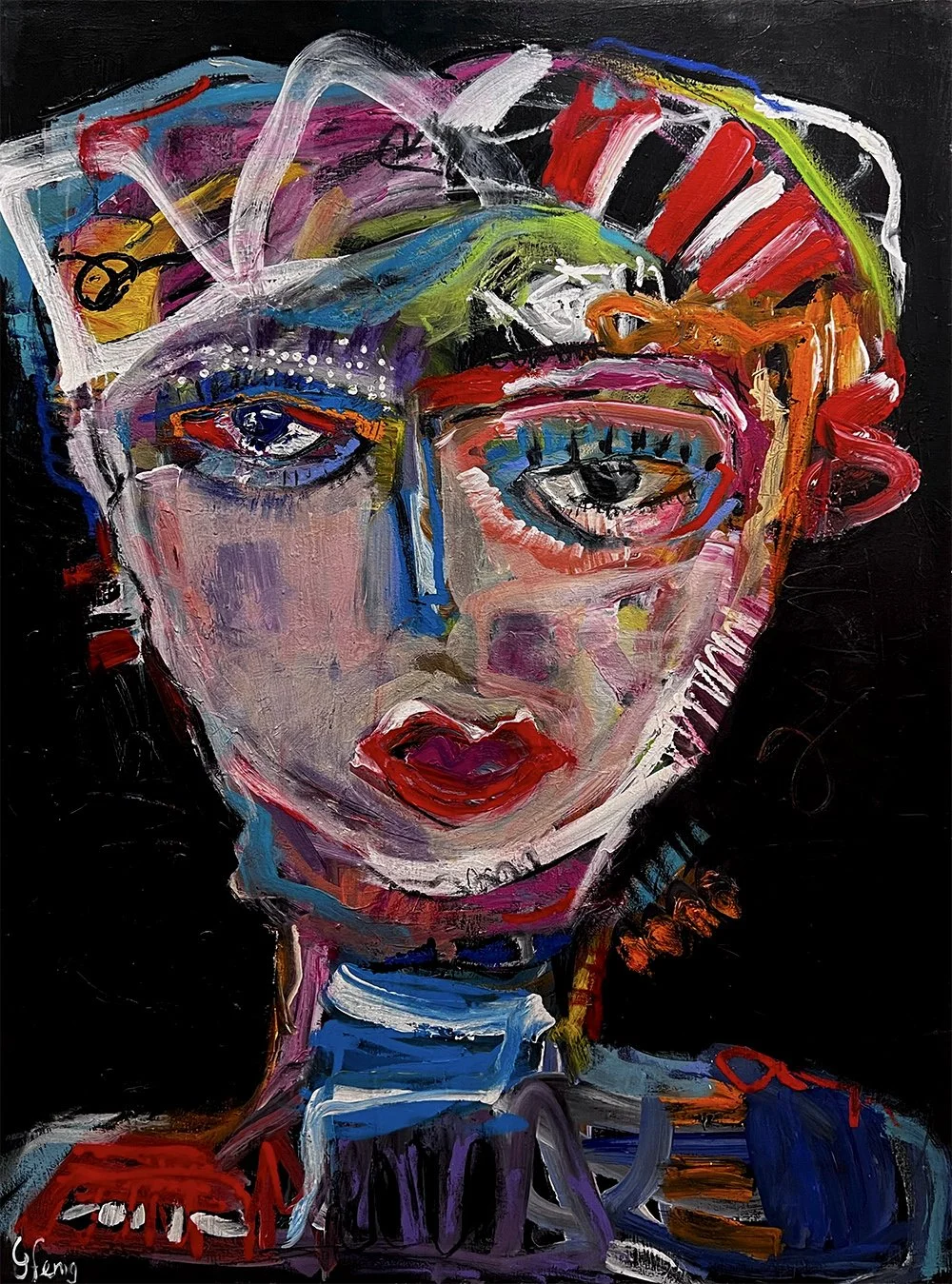 Mi Paz 130 x 100 cms. Mixta s/tela