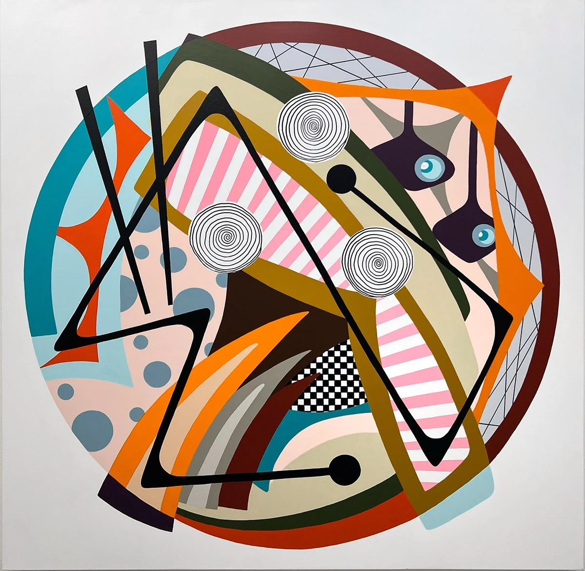 Círculo 16 
122 x 122 cms - Acrílico s/tela  
 Consultar 