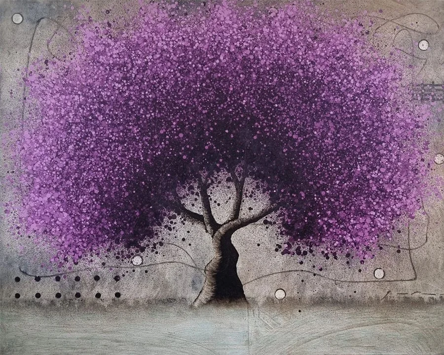 En Tu Camino 
120 x 150 cms - Óleo y papel s/tela  
 Inquire 