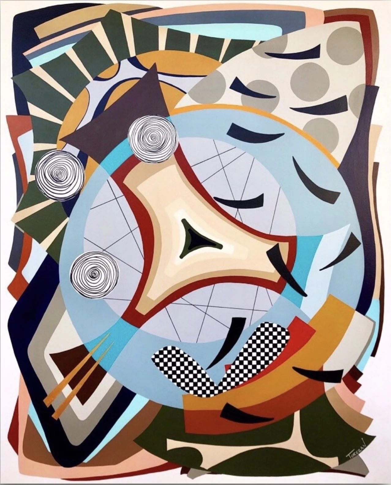 Equilibrium 
152 x 122 cms - Acrílico s/tela  
 Consultar 