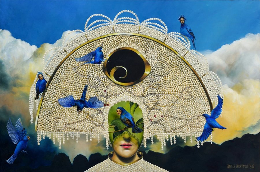 La Ventana 
80 x 120 cms - Oleo s/tela  
 Inquire 