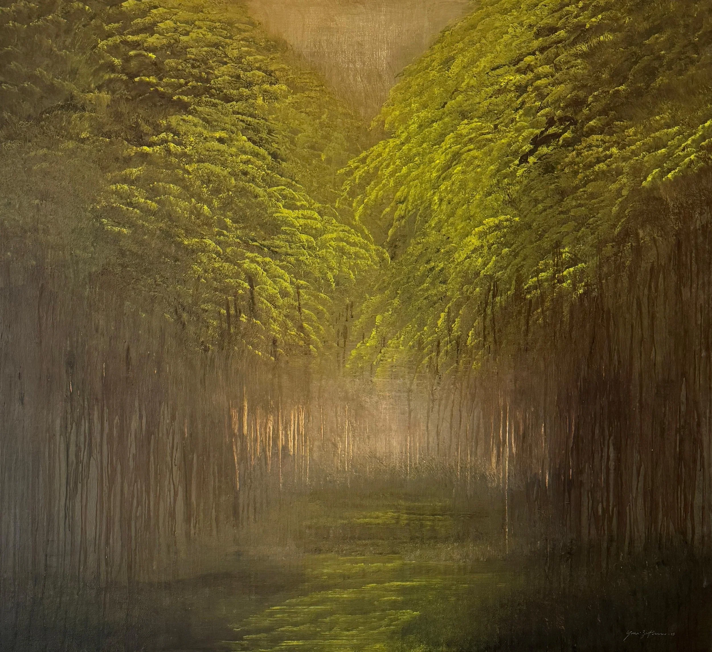 Bosques 
180 x 200 cms - Acrílico s/tela  
 Inquire 