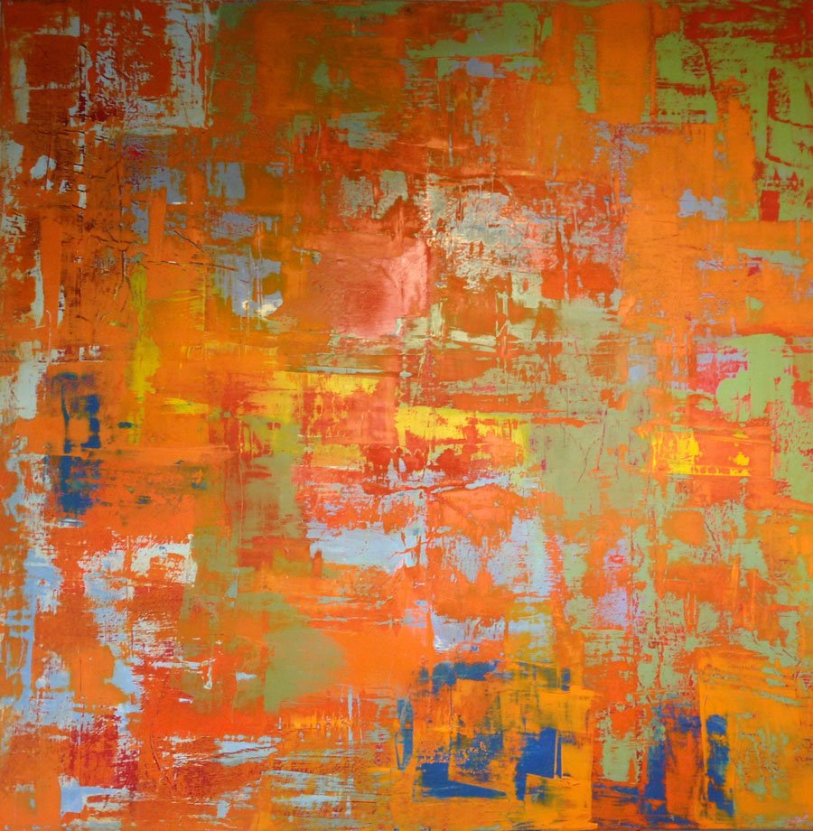 Sin Título 
160 x 180 cms - Mixta sobre tela  
 Inquire 