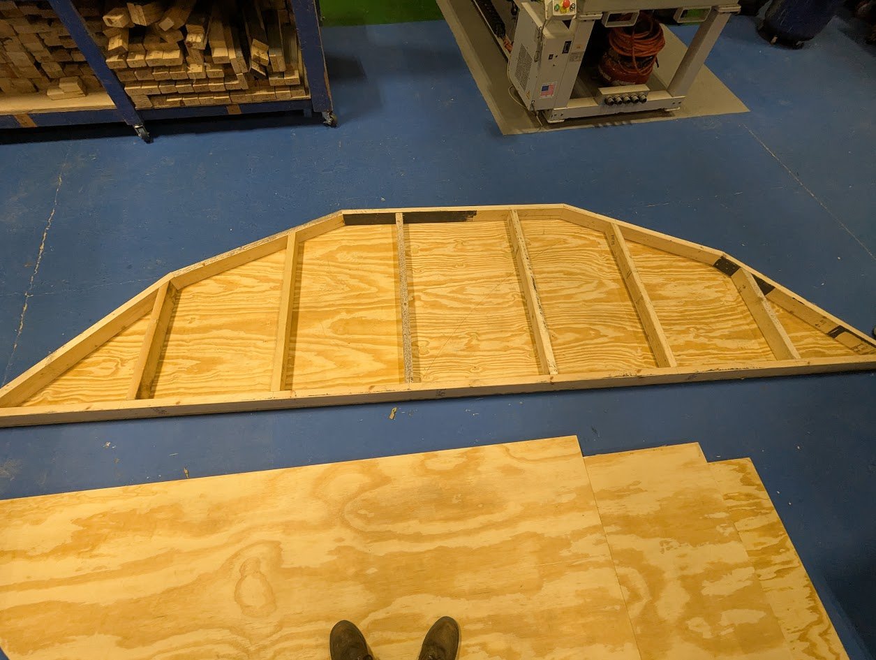 Turn table custom platform 