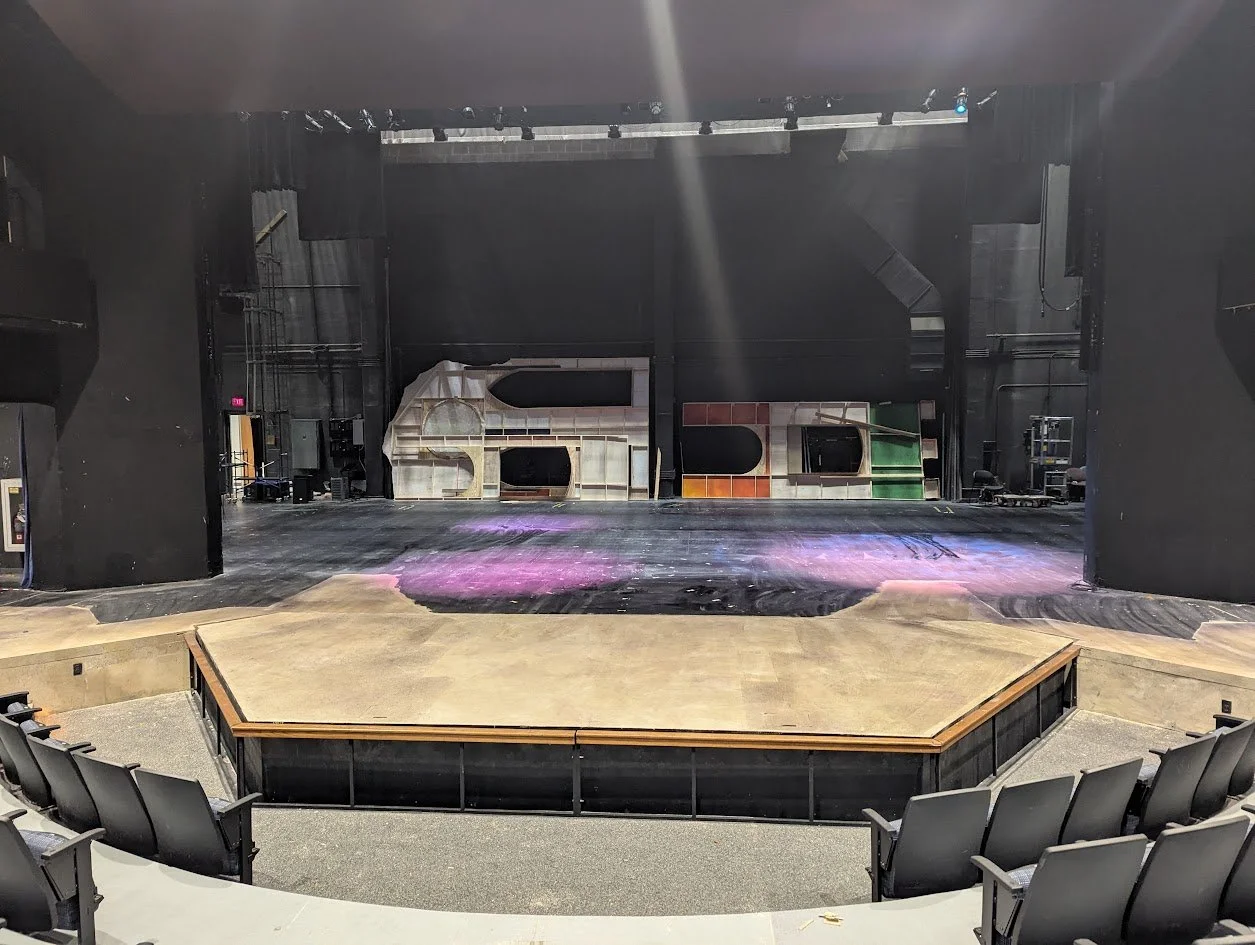 Theater space without set