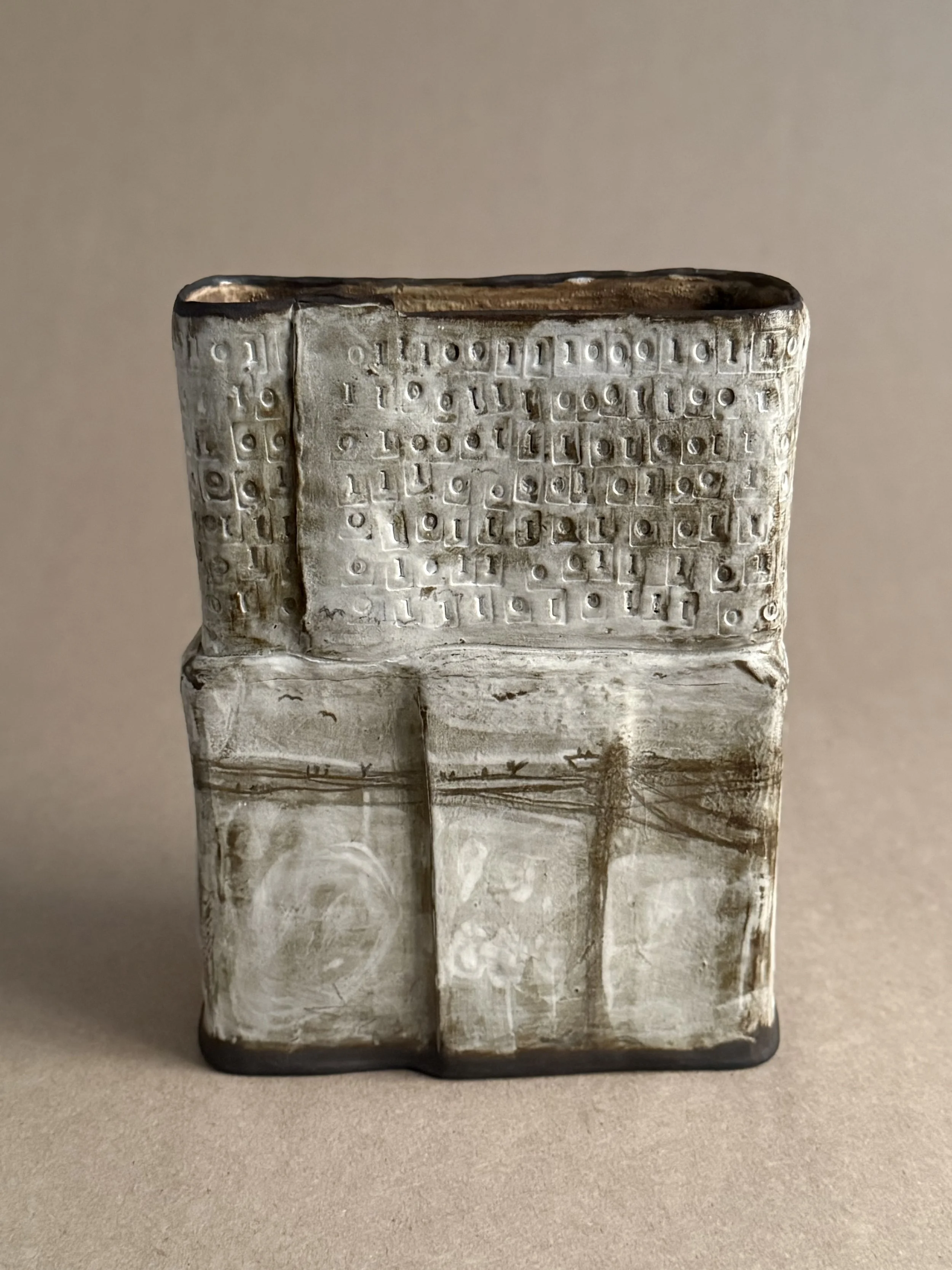 $220 -  8 x 6 x 3 vase