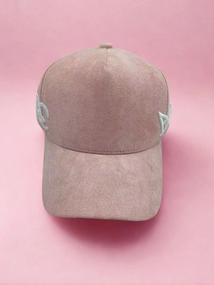 Barbers Couture Pink Suede