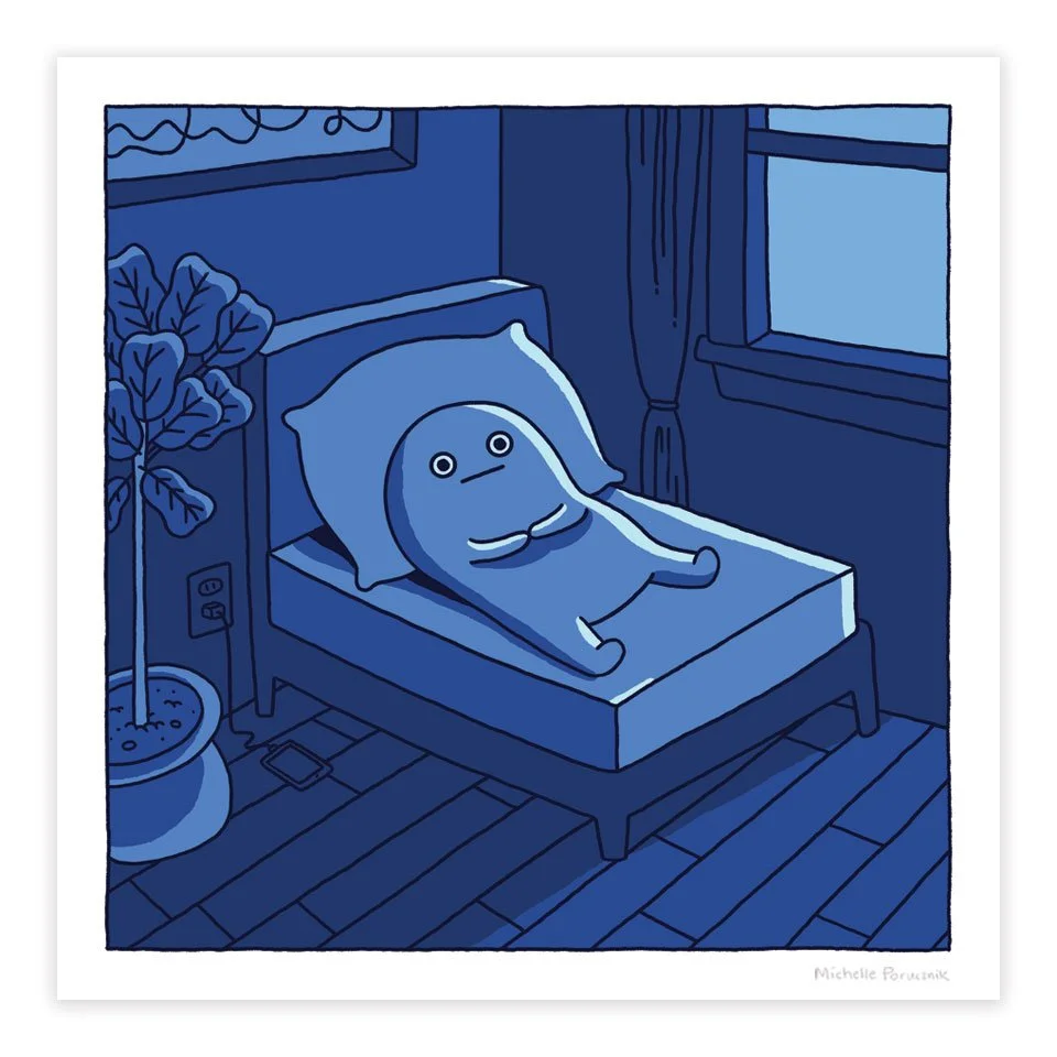 Art Print: "Nighttime Blues"