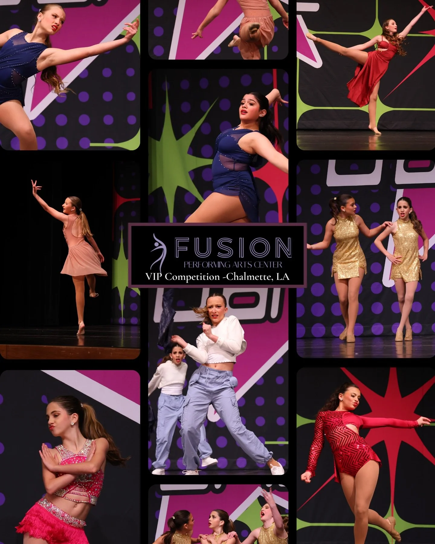 ✨ Competition Spotlight #1 ✨
Fusion Performing Arts Center
VIP Competition | Chalmette, LA

Kicking off the competition season with some incredible performances from these dancers. So proud of their hard work, commitment, and the energy they brought 