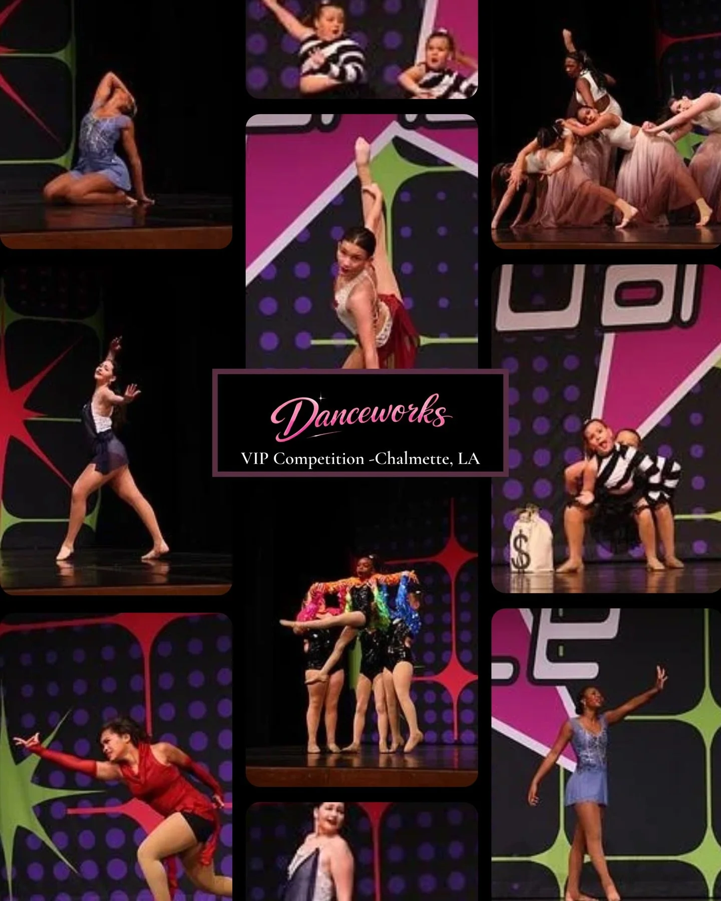 ✨ Competition Spotlight #2 ✨
Laurie Maffei&rsquo;s Danceworks
VIP Competition | Chalmette, LA

An amazing weekend on stage for these dancers. So proud of the work, growth, and performances they brought to their first competition of the season. Congra