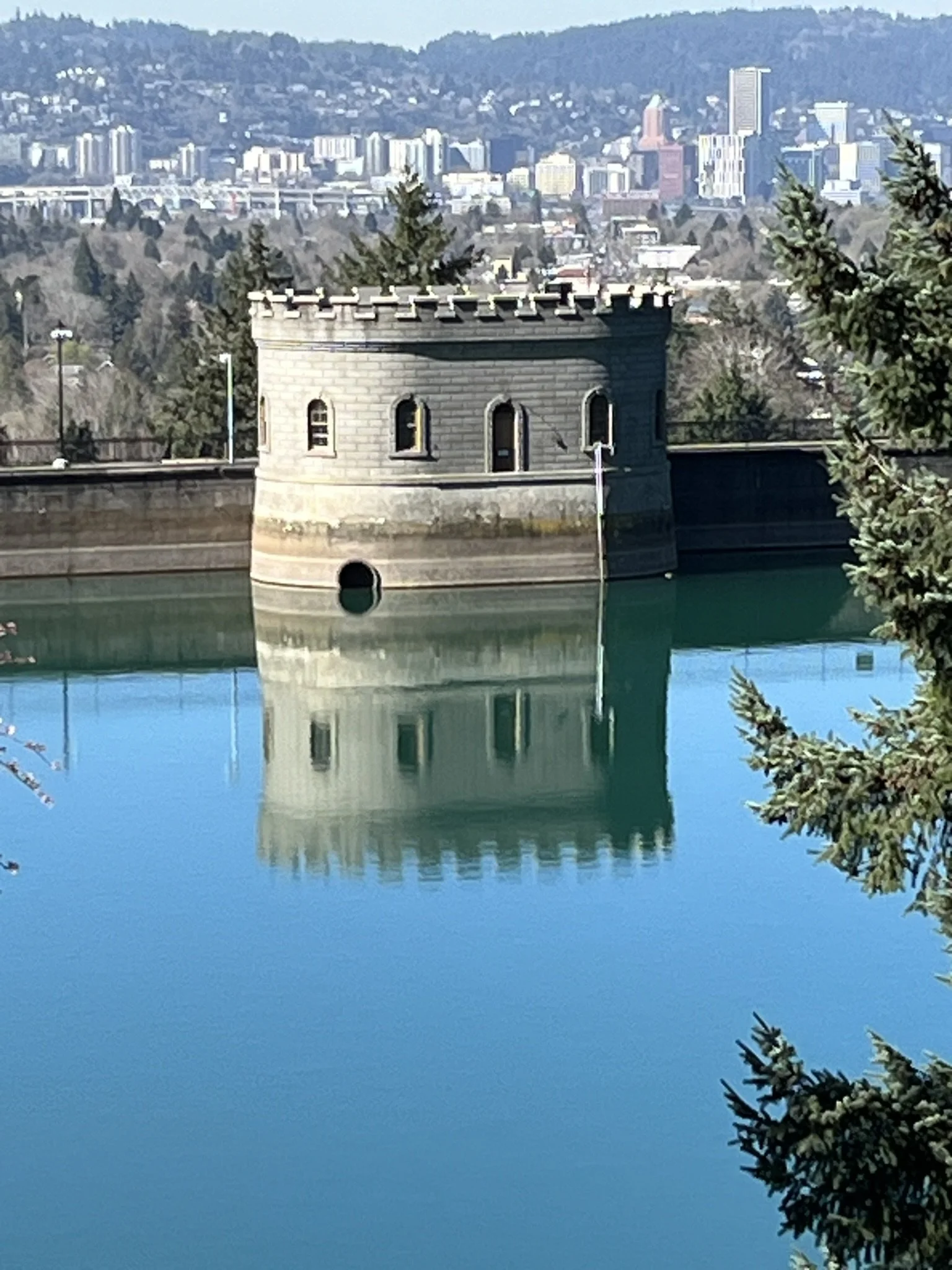 Reservoir at Mt Tabor
