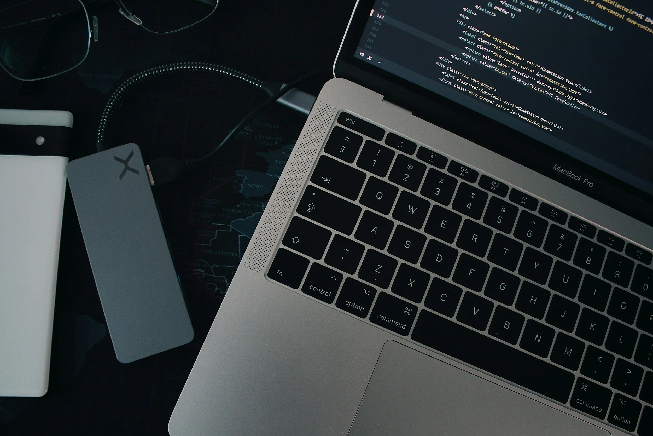 Computer with device and code