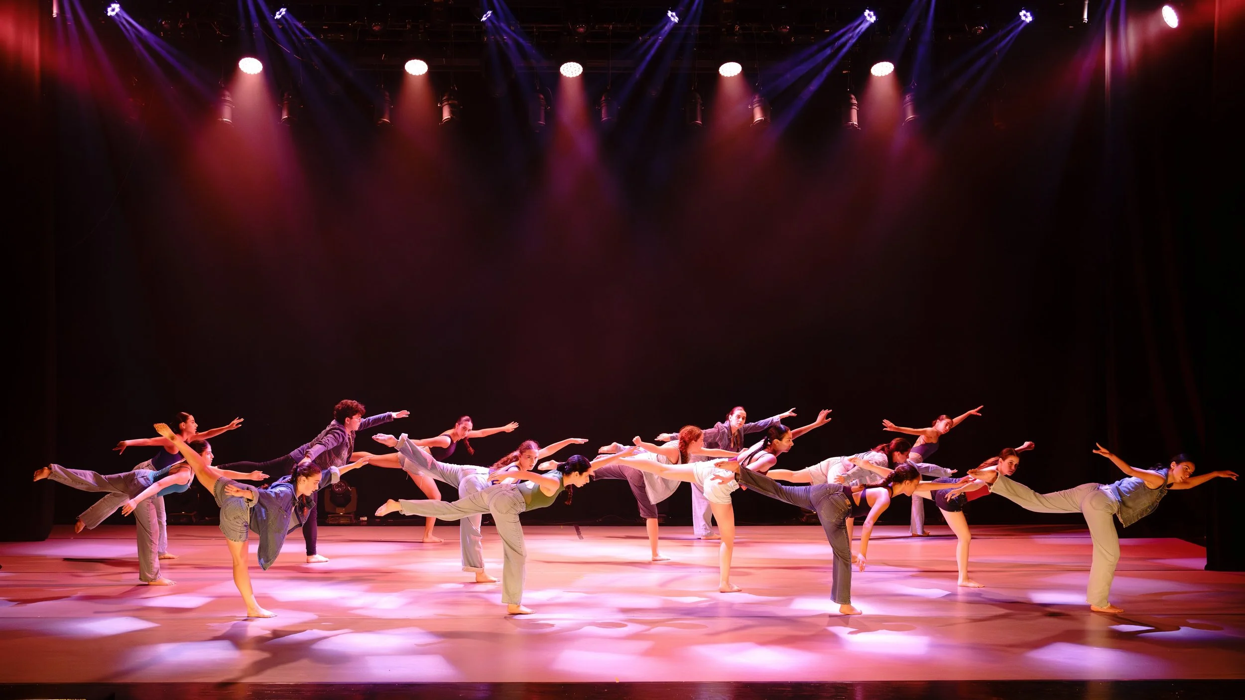 Dynamic dance performance showcasing grace, movement, and precision. Professional performing arts photography by Peak Action.