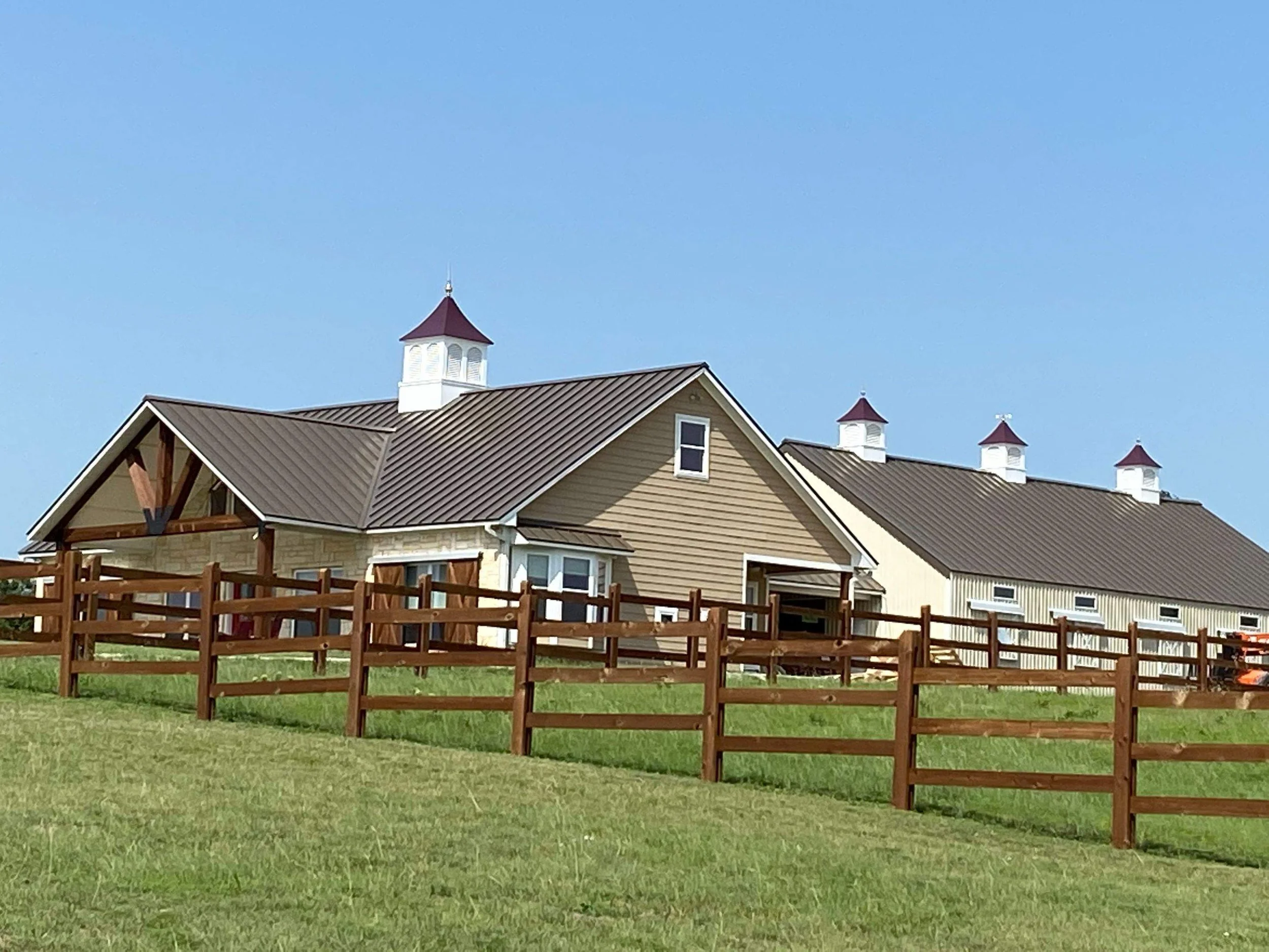 Residential Roofing Installation using Standing Seam Metal