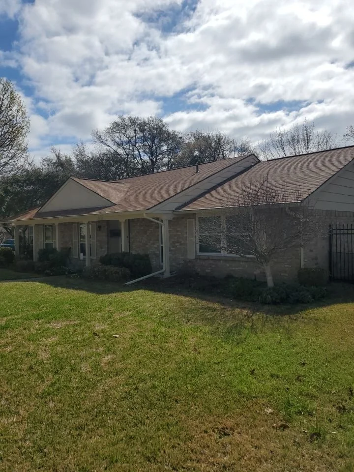 Residential Roofing Installation using Owens Corning Duration Desert Tan