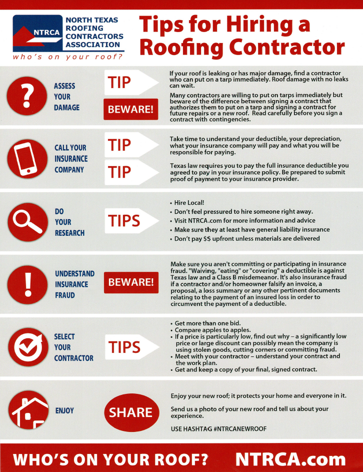 How to Hire the RIGHT Roofer and ensure you do not get scammed!