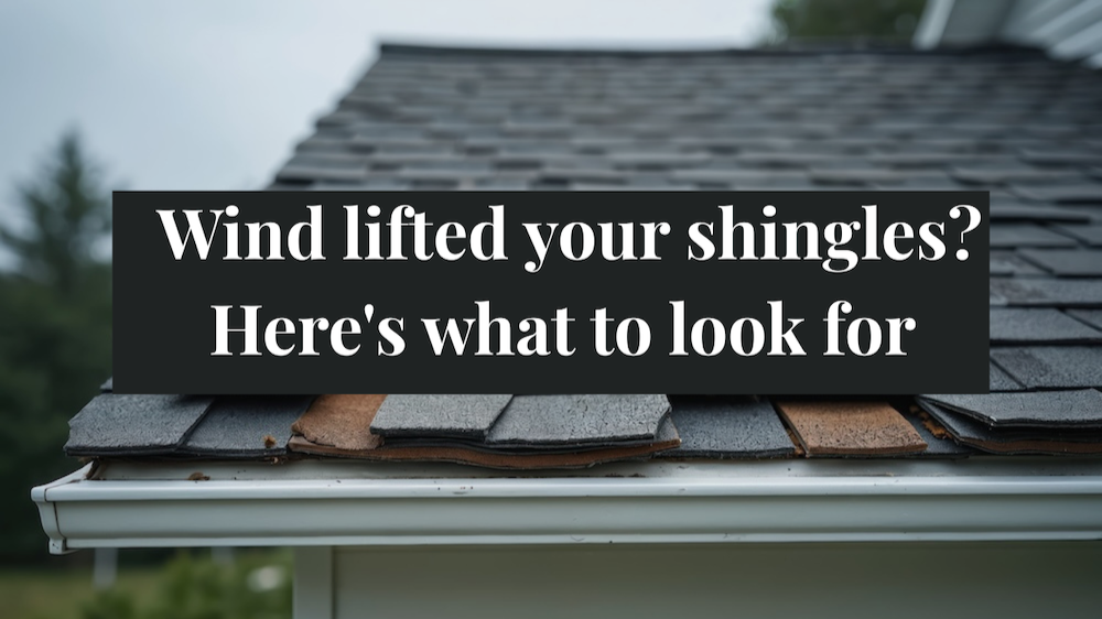 Wind lifted your shingles?             Here's what to look for&nbsp;