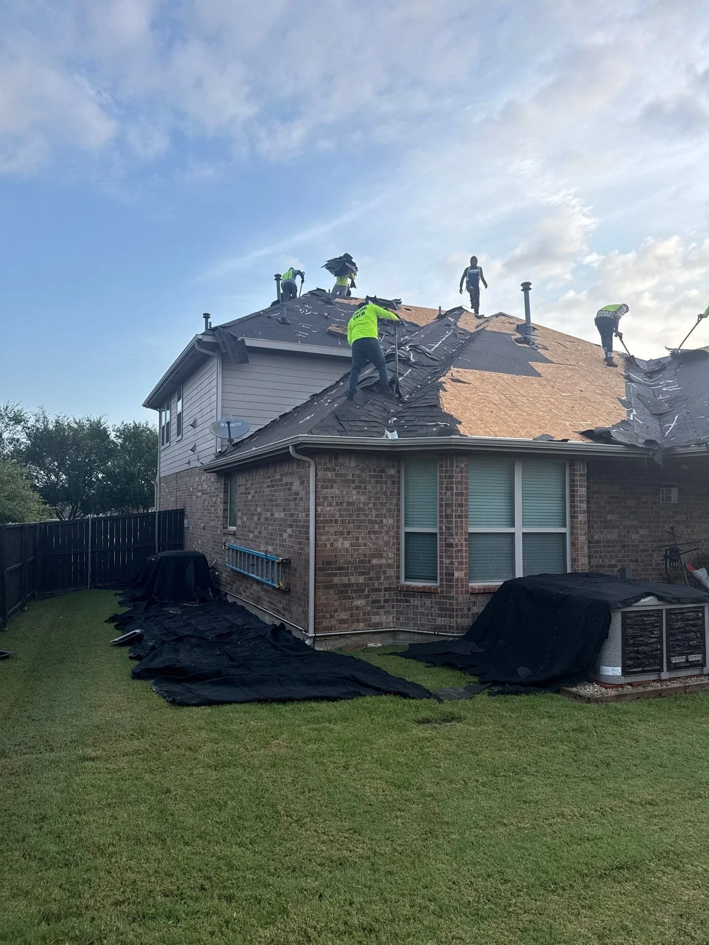 New asphalt shingle roof, Royse City TX