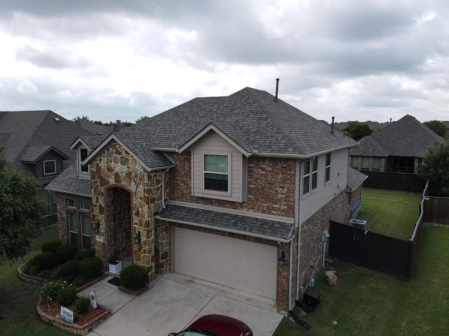 Roof replacement on a home in Royse City, TX