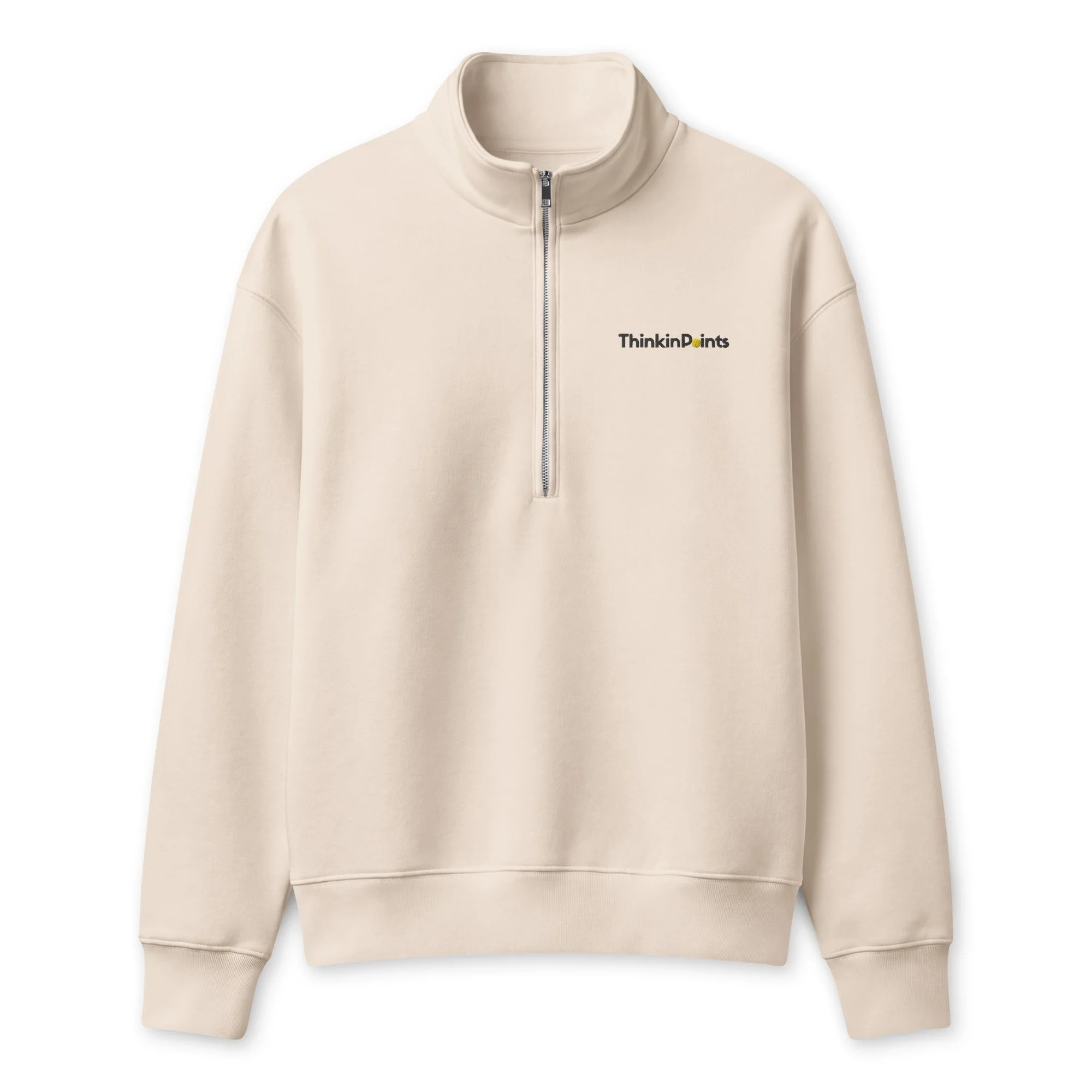 Thinkin' Point Unisex half-zip pullover
