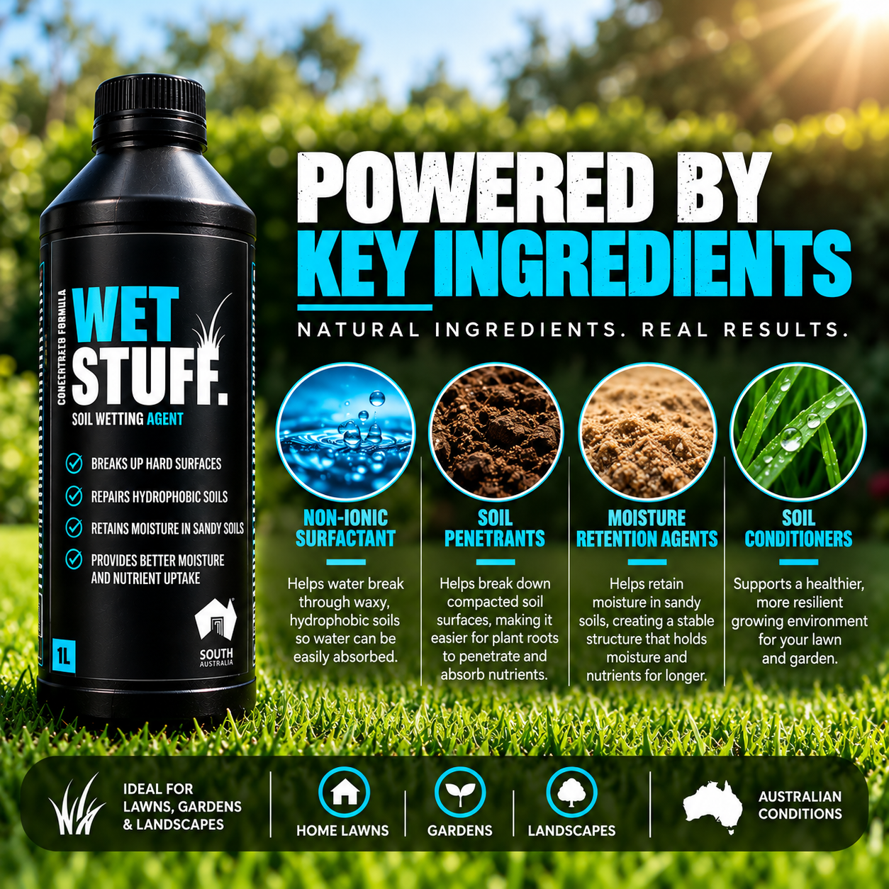 Wet Stuff liquid wetting agent key ingredients
