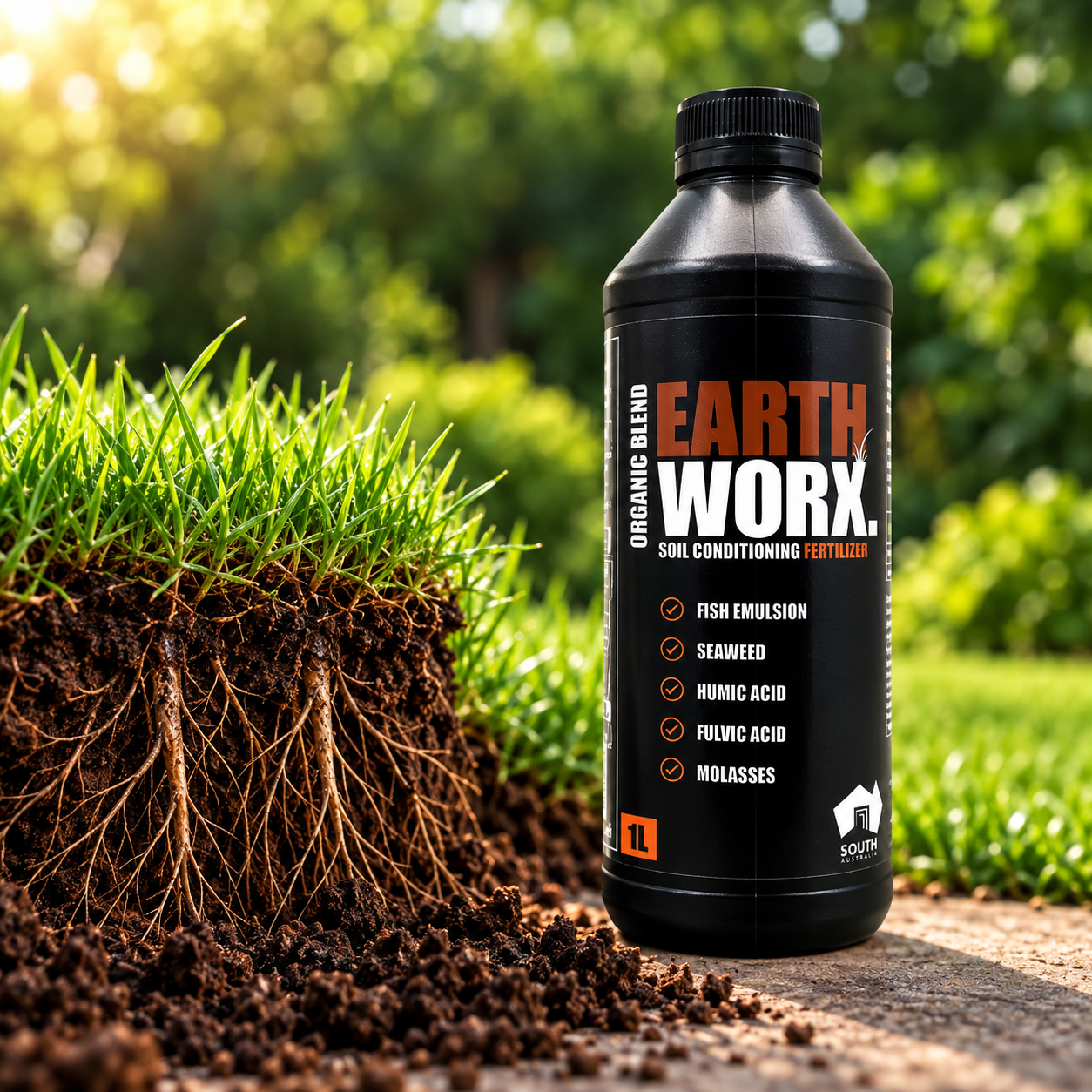 Earth Worx – Soil Conditioner & Bio-Stimulant | 1L