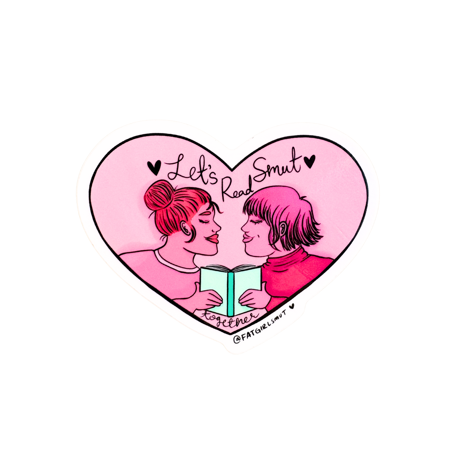 Let's Read Smut Sticker